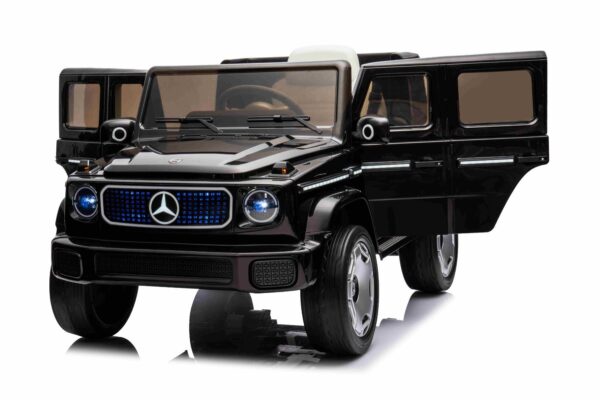 Mercedes G-Klasse EQG Kinder Elektrofahrzeug 12V mit Ledersitz und Gummireifen - Image 5