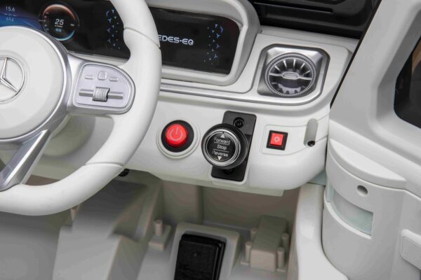 Mercedes G-Klasse EQG Kinder Elektrofahrzeug 12V mit Ledersitz und Gummireifen - Image 6