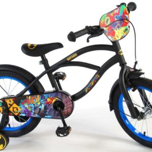 16 Zoll Batman Kinderfahrrad Cruiser für Jungen - Schwarz Volare 81634