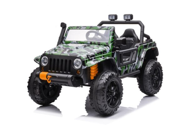 Elektro Kinderauto Jeep 2-Sitzer 12V 10Ah mit Parental Control 2x35W - Image 1
