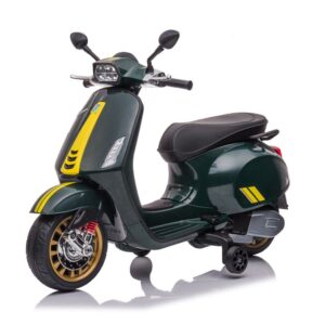 Elektro Kinder Motorrad Vespa Sprint 1x25W 6V 4Ah - Lizenziertes Spielzeug