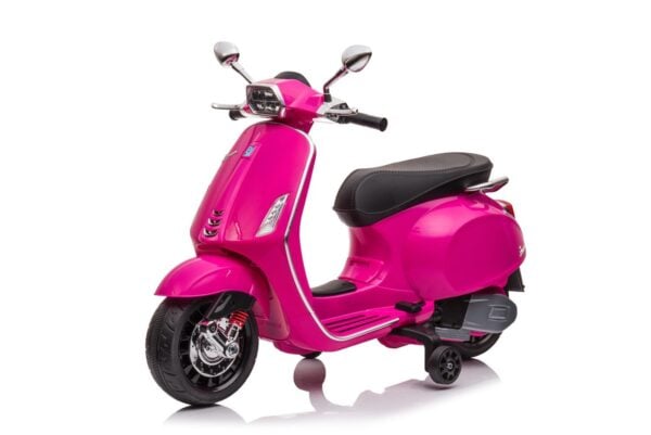 Elektro Kinder Motorrad Vespa Sprint 1x25W 6V 4Ah - Lizenziertes Spielzeug - Image 1