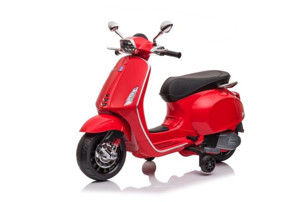 Elektro Kinder Motorrad Vespa Sprint 1x25W 6V 4Ah - Lizenziertes Spielzeug - Image 2