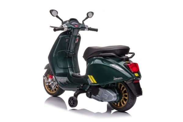 Elektro Kinder Motorrad Vespa Sprint 1x25W 6V 4Ah - Lizenziertes Spielzeug - Image 3