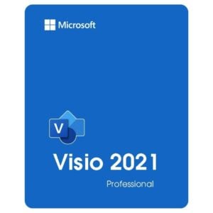 MS Visio 2021 Professional Vollversion für 1 PC - Blitzversand per E-Mail