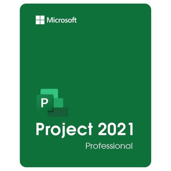MS Project 2021 Professional Vollversion für 1 PC - Blitzversand per E-Mail