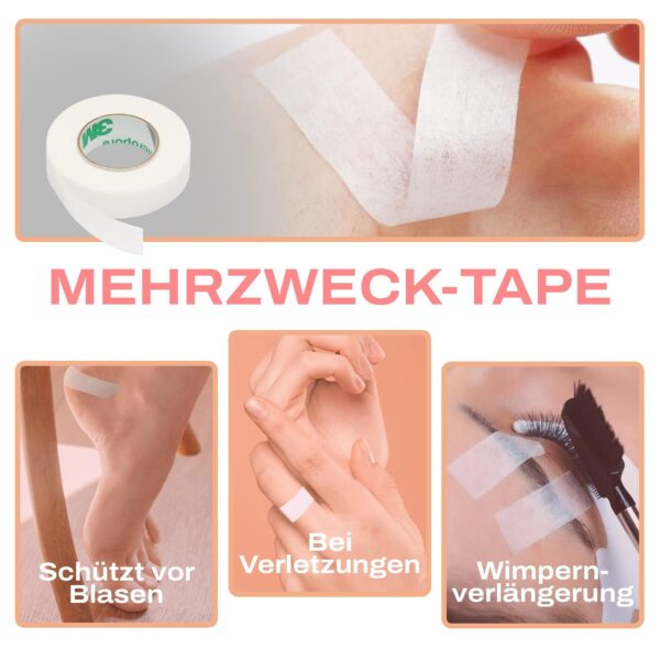 3M Micropore Klebeband für Wimpernverlängerung & Lash Extensions - Image 2