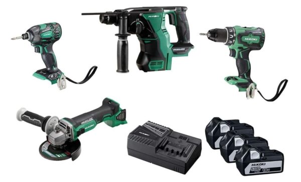 Hikoki Akku-Power-Pack KC 18DG4L mit kostenlosem LED Baustellenstrahler - Image 1