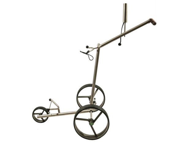 Fasan® 3-Rad Edelstahl Golf Trolley klappbar in Titan-Optik, zerlegbar - Image 7