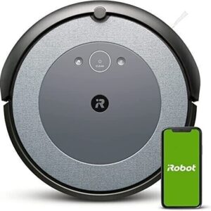 iRobot Roomba i3 Saugroboter mit App-Steuerung 0,4L grau-schwarz
