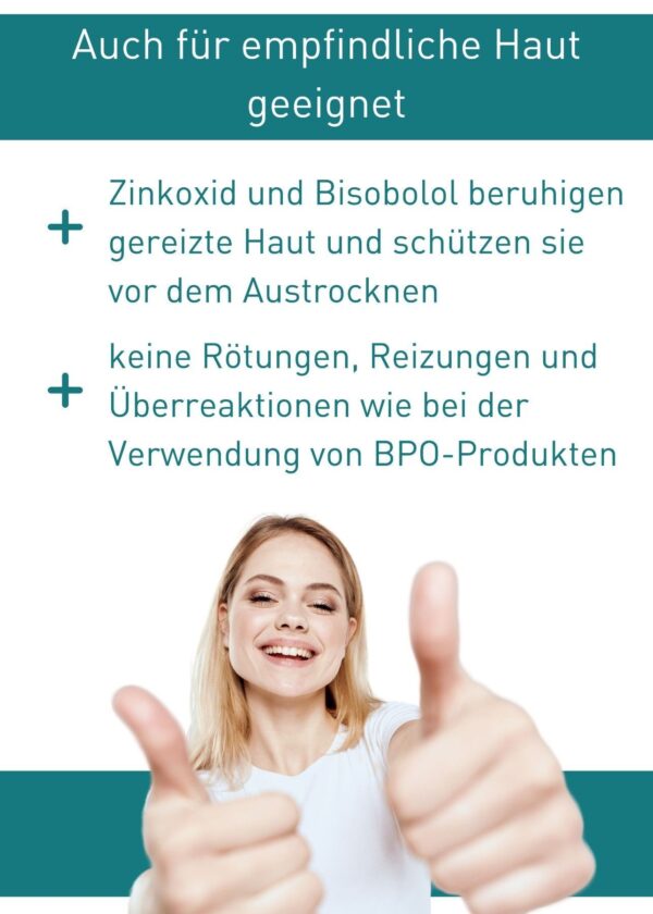 N1 Akne Pflege Salbe 30 ml – getönte antibakterielle Pickelcreme - Image 2