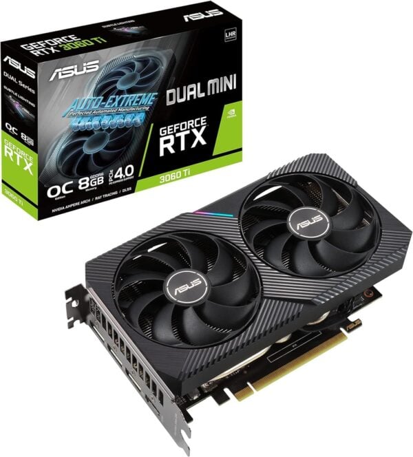 ASUS GeForce RTX 3060 Ti Mini 8GB OC Edition Gaming Grafikkarte