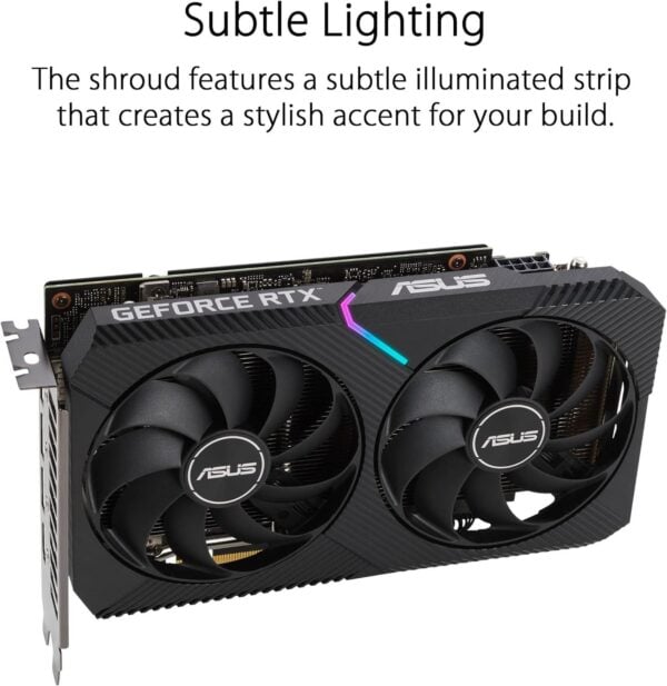 ASUS GeForce RTX 3060 Ti Mini 8GB OC Edition Gaming Grafikkarte - Image 10