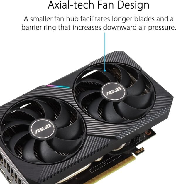 ASUS GeForce RTX 3060 Ti Mini 8GB OC Edition Gaming Grafikkarte - Image 13