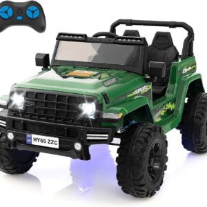 24V Elektroauto für Kinder, 2-Sitzer elektrisches Kinderauto, Spielzeugauto