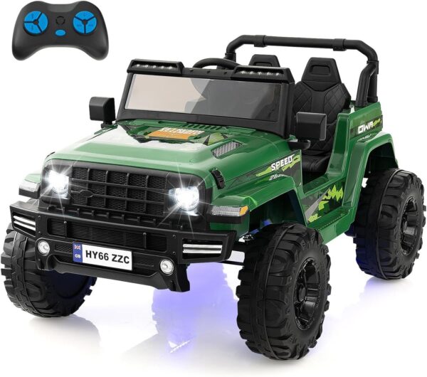 24V Elektroauto für Kinder, 2-Sitzer elektrisches Kinderauto, Spielzeugauto