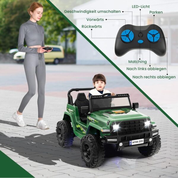 24V Elektroauto für Kinder, 2-Sitzer elektrisches Kinderauto, Spielzeugauto - Image 3