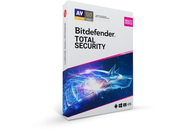 Bitdefender Total Security 2025 für 10 Geräte, 2 Jahre Download-Version