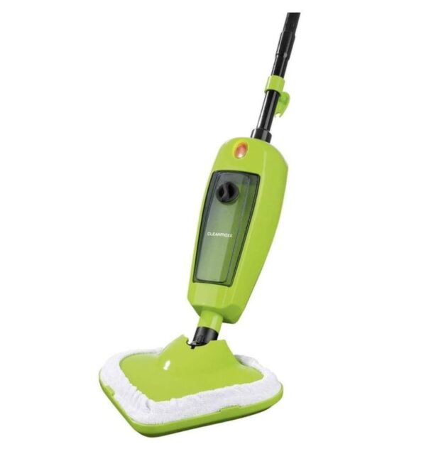 CleanMaxx Dampfbesen 1784, 1000W, grün - Effiziente Reinigungskraft