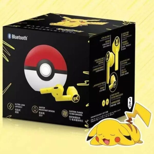 Pikachu Razer Bluetooth-Kopfhörer mit Pokéball Ladehülle für Fans - Image 9