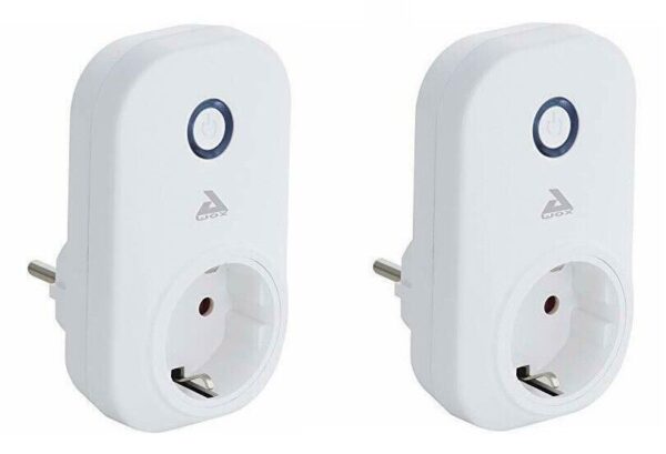 EGLO connect PLUG Smart Home Stecker 2er Set mit Energiemesser und Bluetooth