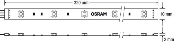 OSRAM RGB LED Zusatz-Bänder Flex, selbstklebend, EEK F, Steuerung - Image 9