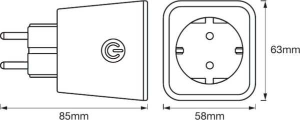 OSRAM Smart+ Plug - Bluetooth Steckdose, Alexa & Google kompatibel - Image 5