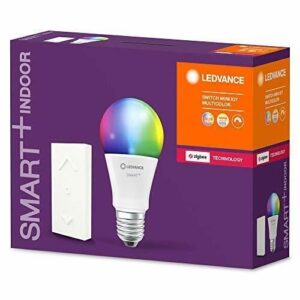 Ledvance Smart+ RGB LED E27 mit Fernbedienung und ZigBee-Technologie