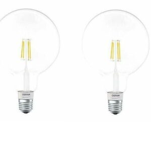 OSRAM SMART+ LED Filament Globe E27 Bluetooth dimmbar 4er Set EEK F