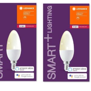 Ledvance Smart+ E14 ZigBee LED 4er Set warmweiß dimmbar EEK F