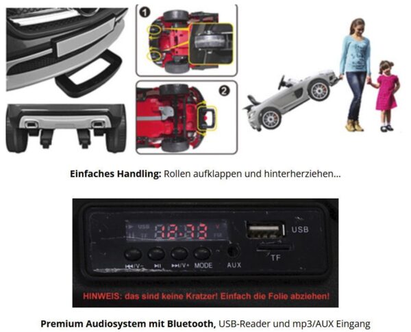 Feuerwehrauto für Kinder mit Funkgerät, Sirene und Martinshorn - Deutschland - Image 4