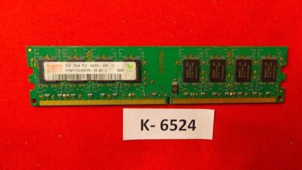 Hynix 2GB DDR2 RAM PC2-6400 800MHz 240-pin HYMP125U64CP8-S6 AB
