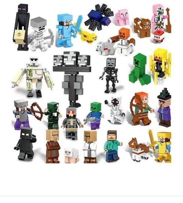 Minecraft Minifiguren Set - 29 Figuren für Kinder als Geschenk