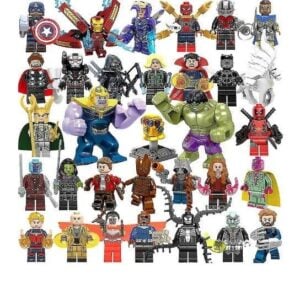 32-teiliges Marvel Avengers Minifiguren Set - Superhelden Geschenk für Kinder