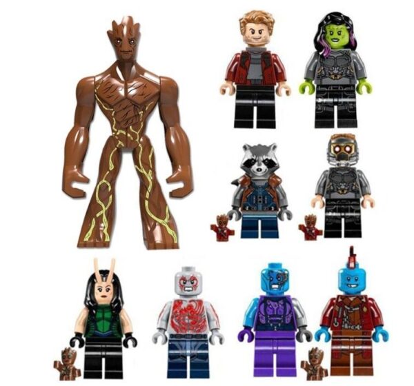 Galaxy Series Bausteine Set mit Minifiguren - Steckspielzeug für Kinder
