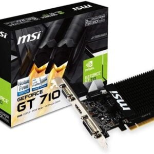 MSI GeForce GT 710 2GB DDR3 Low Profile Grafikkarte für Gaming