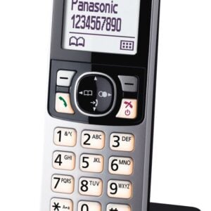Panasonic KX-TG68xx Mobilteil mit Ladeschale in Schwarz kaufen