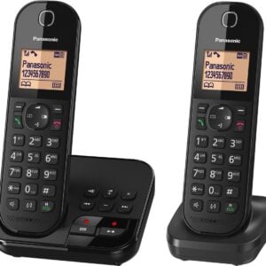 Panasonic KX-TGC422GB Schnurloses Telefon in Schwarz - Hochwertige Kommunikation