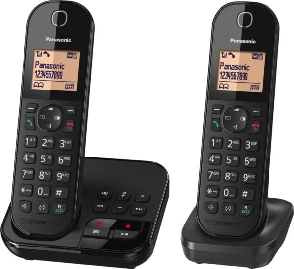 Panasonic KX-TGC422GB Schnurloses Telefon in Schwarz - Hochwertige Kommunikation