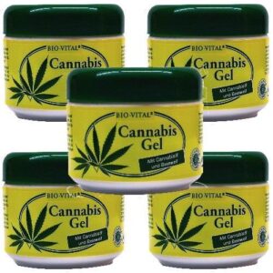 BIO-VITAL Hanfcreme mit Beinwell 125ml - 5er Pack Cannabis GEL
