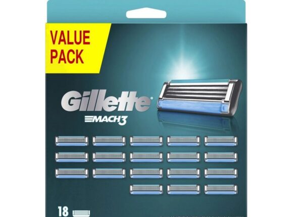 Gillette MACH3 Rasierklingen 18 Stück Original Neu in OVP