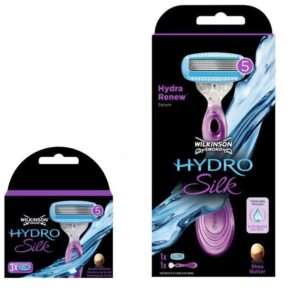 Wilkinson Sword Hydro Silk Damenrasierer mit 4+7 Klingen im Set