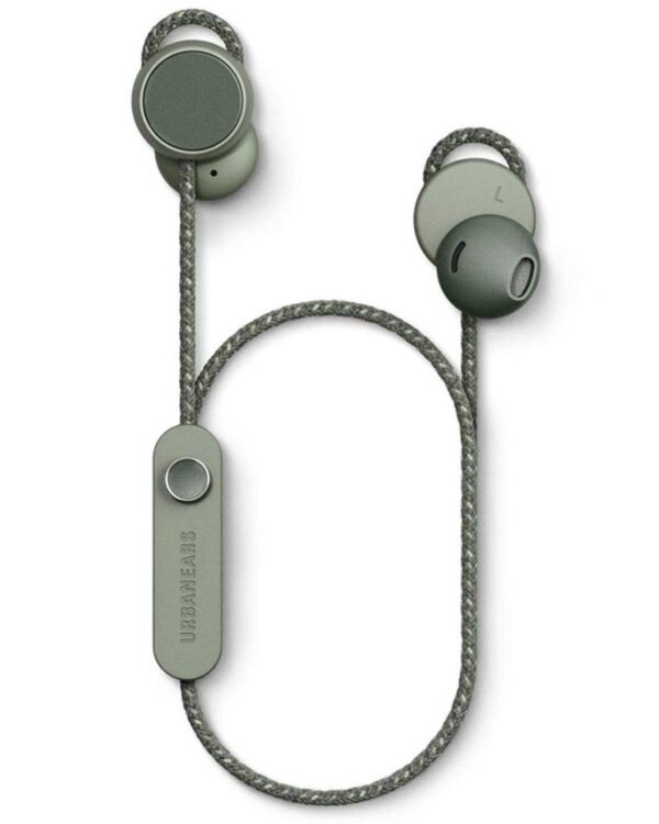 Urbanears Jakan Bluetooth InEar Kopfhörer Grün mit Mikrofon und Fernbedienung - Image 1