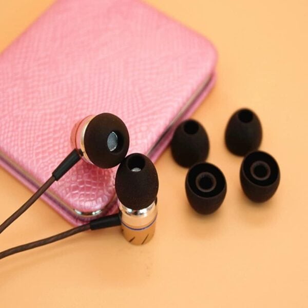 9 Paar Silikon Ohrstöpsel In-Ear Aufsatz Gummi Ohrpolster Ersatzteile - Image 6