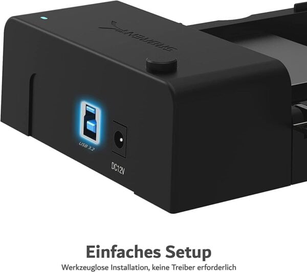 Sabrent USB 3.2 Docking Station für 2,5/3,5 Zoll SSD/HDD Festplatten - Image 5