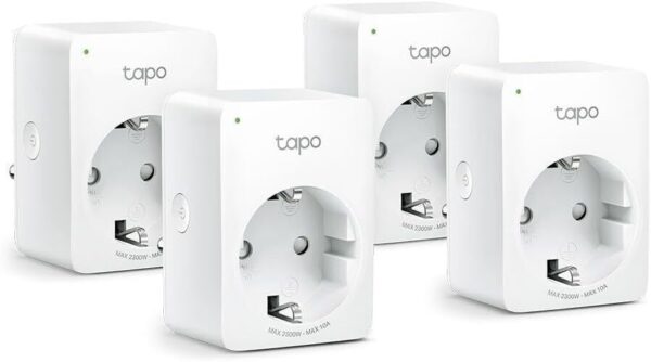 TP-Link Tapo Smart WLAN Steckdose 4er Pack - Smart Home WiFi Lösung