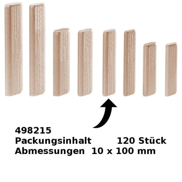 Festool DOMINO Buche Dübel 4x20mm für Dübelfräse 14x140mm - Image 6