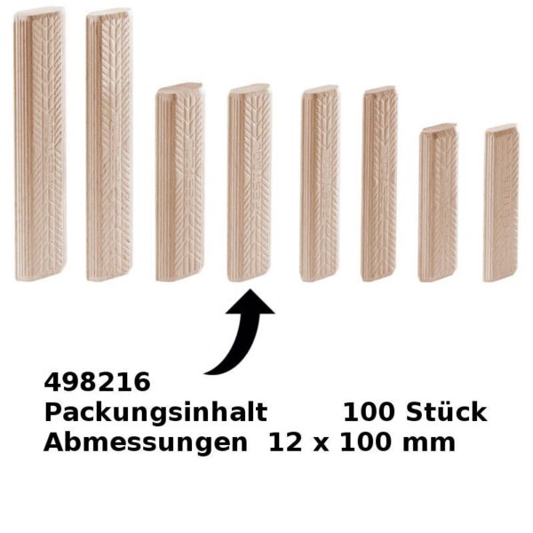 Festool DOMINO Buche Dübel 4x20mm für Dübelfräse 14x140mm - Image 7