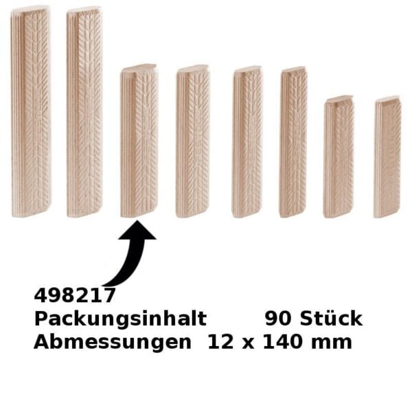 Festool DOMINO Buche Dübel 4x20mm für Dübelfräse 14x140mm - Image 8