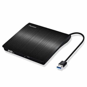 Pecosso BT638 Externes CD/DVD Laufwerk USB 3.0 für PC & Mac Schwarz